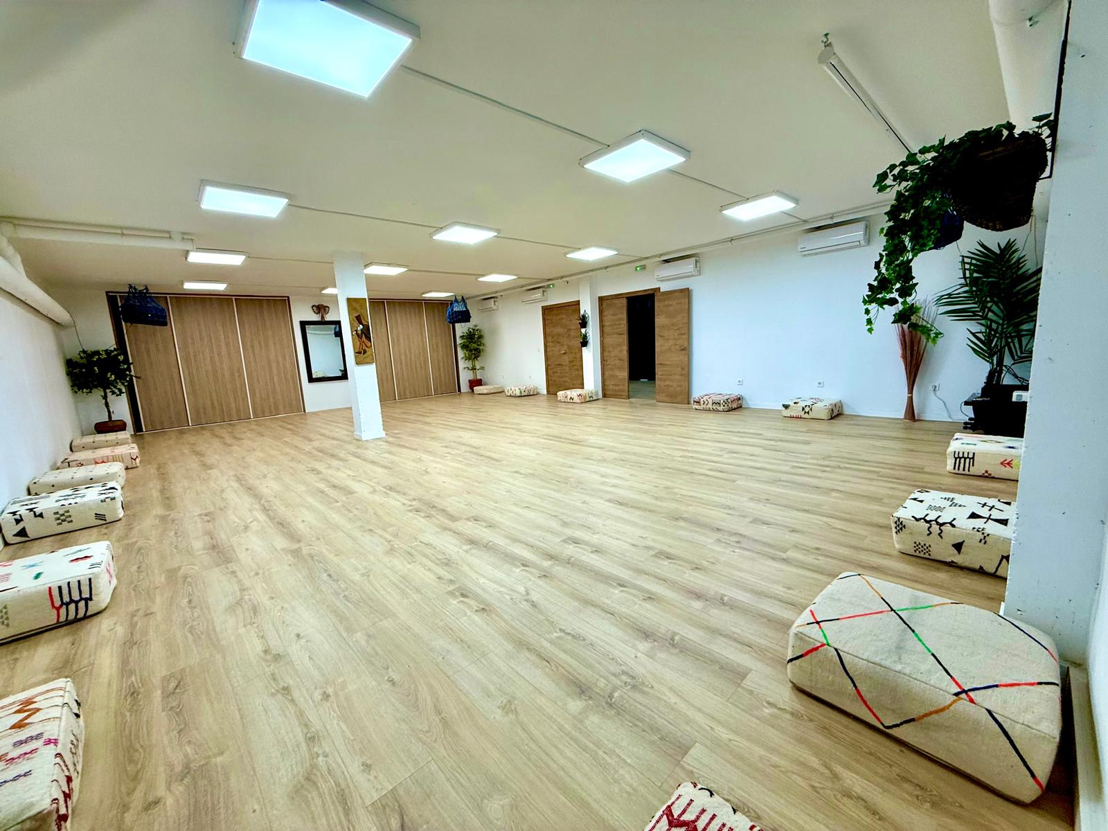 Sala de talleres de Espacio Negua