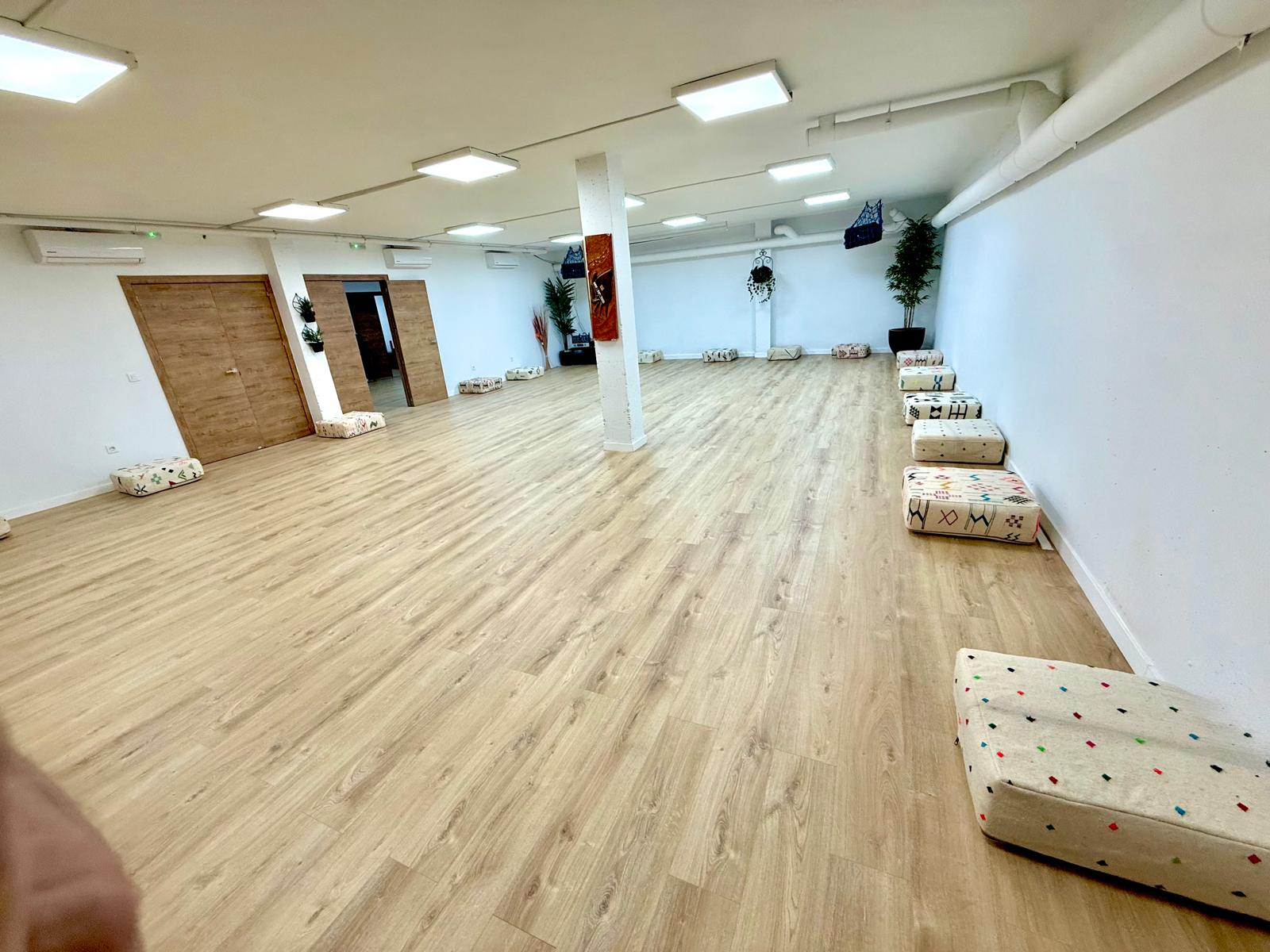 Sala de talleres de Espacio Negua