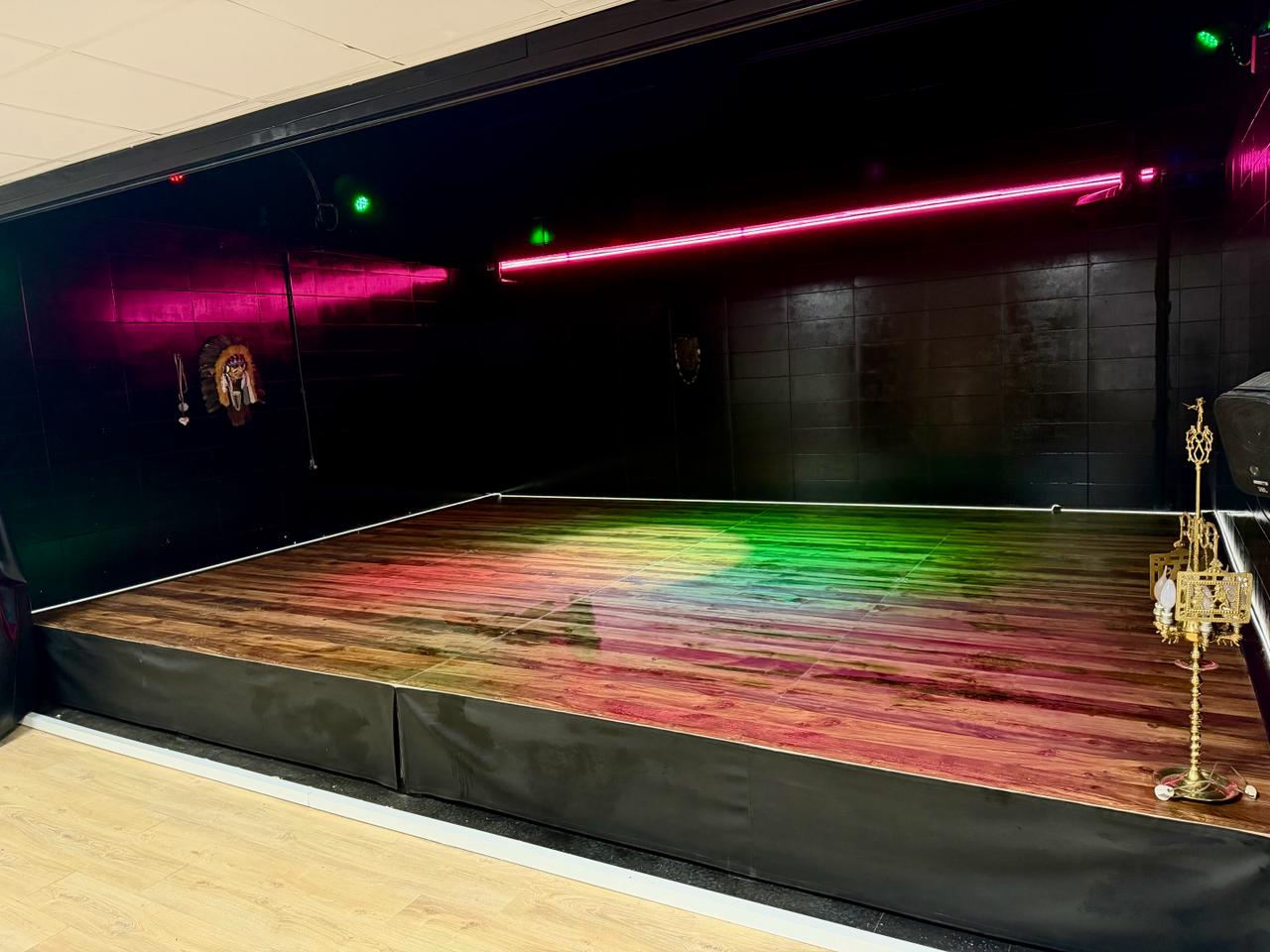 Escenario de teatro de Espacio Negua